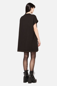 Dangerfield NZ - Lawless Oversized Tee Dress - black