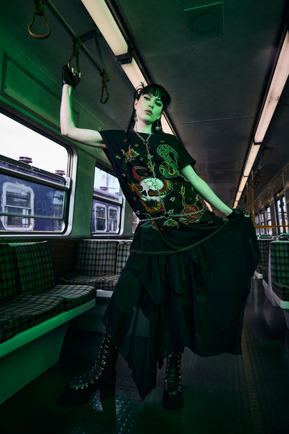 Dangerfield NZ - Lawless Oversized Tee Dress - black