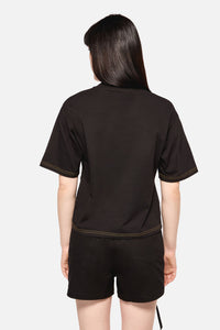Dangerfield NZ - Snake For Brains Grunge Tee - black