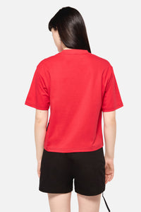 Dangerfield NZ - Snake For Brains Grunge Tee - red