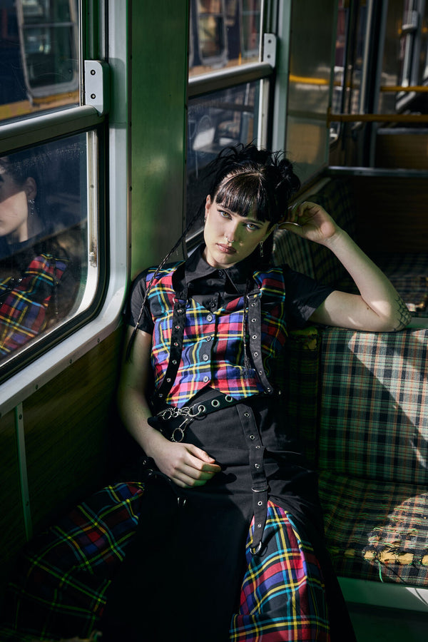 Dangerfield NZ - Anarchic Tartan Vest - multi