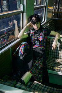Dangerfield NZ - Anarchic Tartan Vest - multi