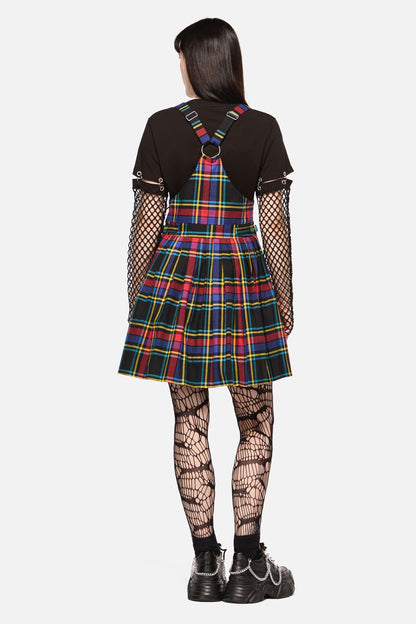 Dangerfield NZ - Anarchic Tartan Pinafore - multi