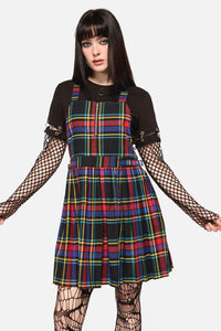 Dangerfield NZ - Anarchic Tartan Pinafore - multi