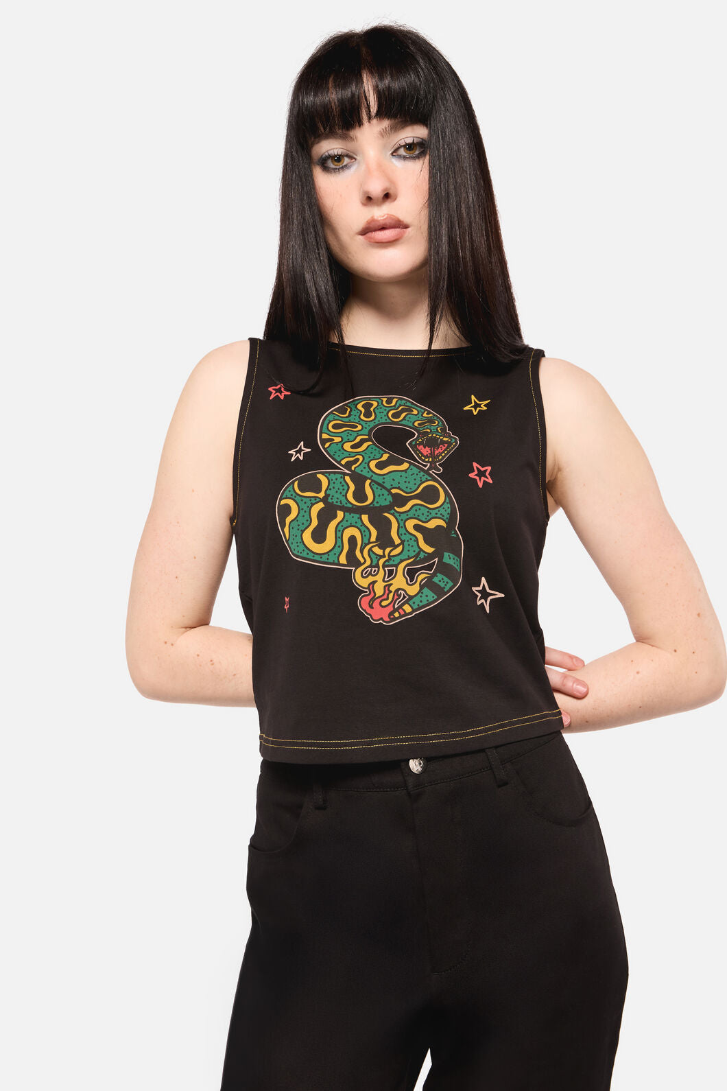 Dangerfield NZ - Danger Logo Tank - black