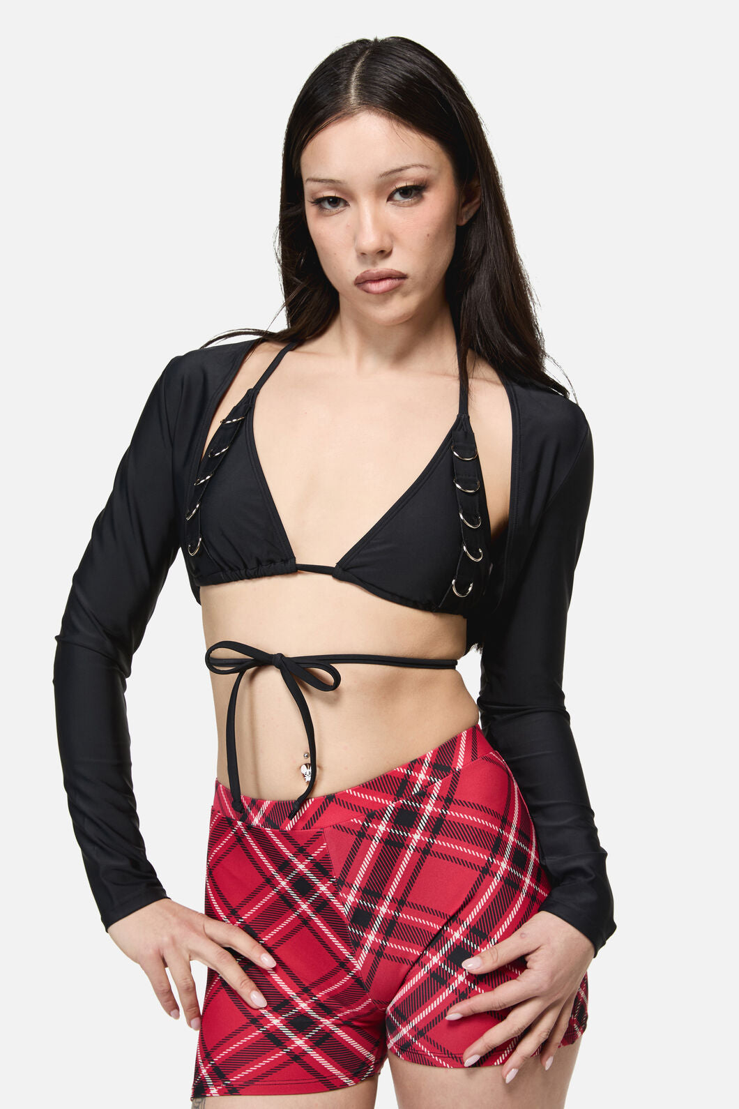 Dangerfield NZ - D-Ring Bikini Sleeves Set - black