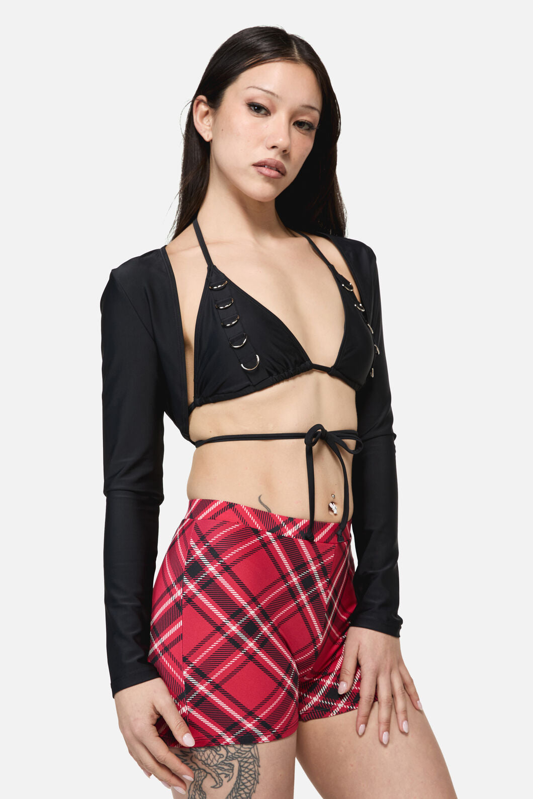 Dangerfield NZ - D-Ring Bikini Sleeves Set - black