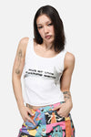 Dangerfield NZ - Galactic Print Tank Top - cream
