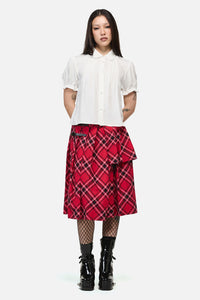 Dangerfield NZ - BuccaneerPunkShortSleeveBlouse - cream
