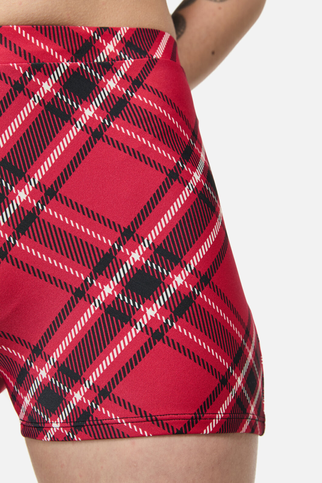 Dangerfield NZ - Piracy Tartan GothBikiniBottom - red