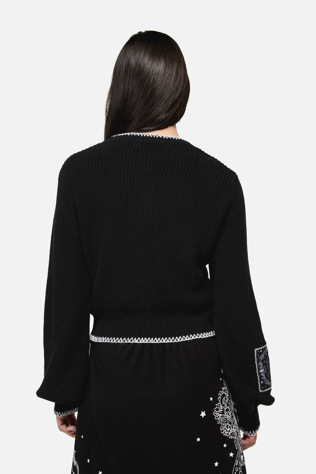 Dangerfield NZ - Séance Patch Goth Cardigan - black