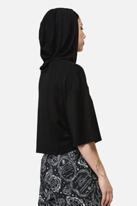 Dangerfield NZ - Séance Hooded Goth Print Tee - black