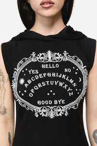 Dangerfield NZ - Séance Hooded Goth Maxi Dress - black
