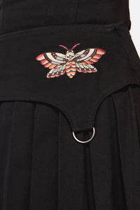 Dangerfield NZ - AllHallows'EveTattooCharmSkort - black