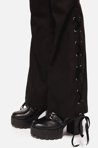 Dangerfield NZ - All Tied Up Punk Pant - black