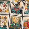 Tarot Print Goth Blouse