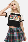 Dangerfield NZ - Tarot Card Raglan Tee - black