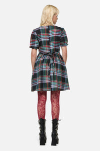 Dangerfield NZ - Hermit Goth Tartan Mini Dress - multi