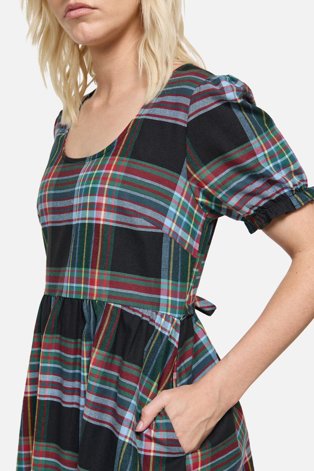 Dangerfield NZ - Hermit Goth Tartan Mini Dress - multi