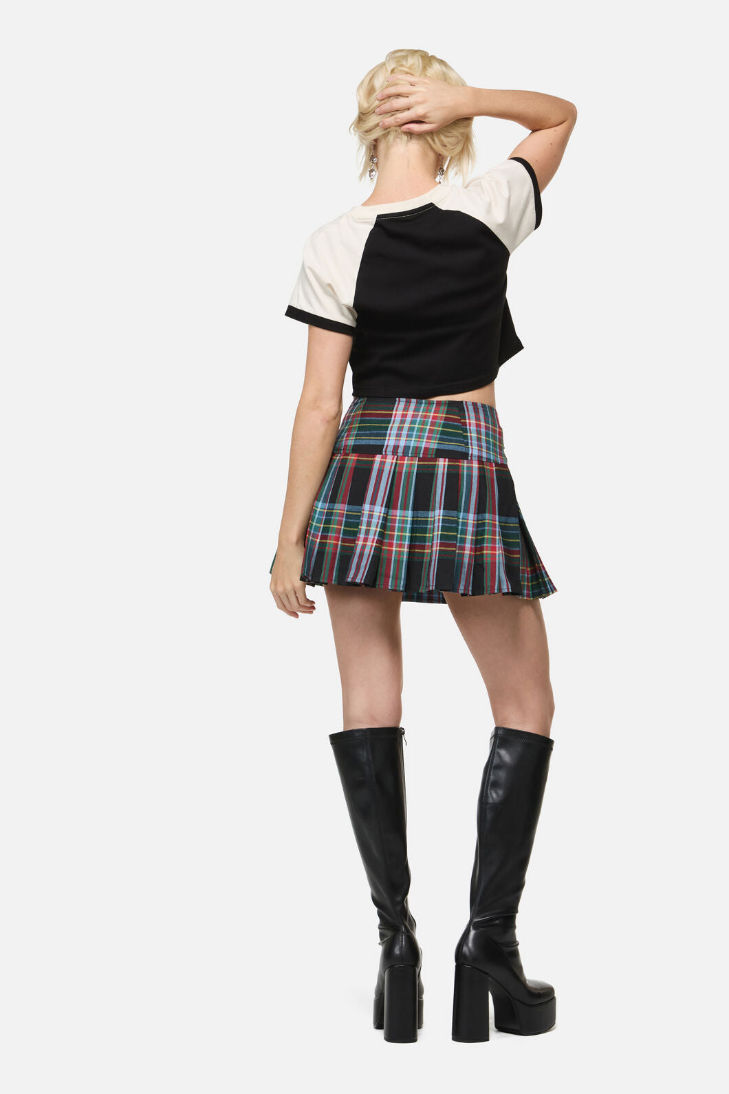 Dangerfield NZ - Hermit Goth Tartan Skort - multi