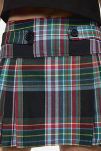 Dangerfield NZ - Hermit Goth Tartan Skort - multi