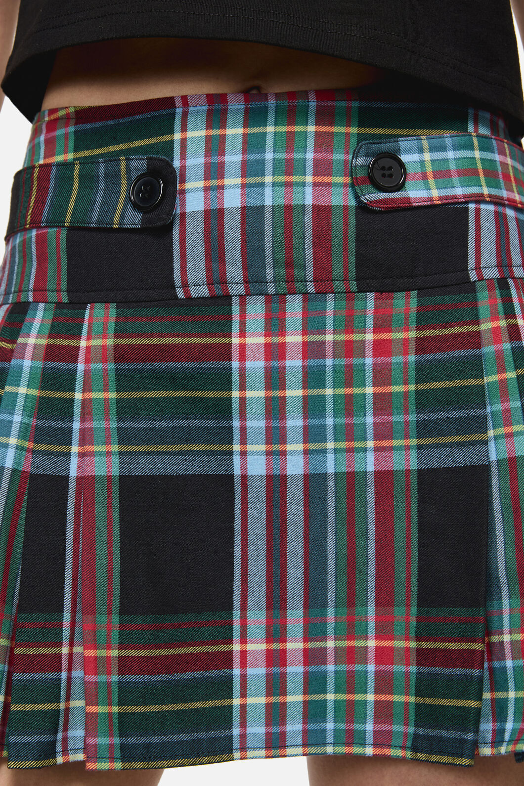 Dangerfield NZ - Hermit Goth Tartan Skort - multi