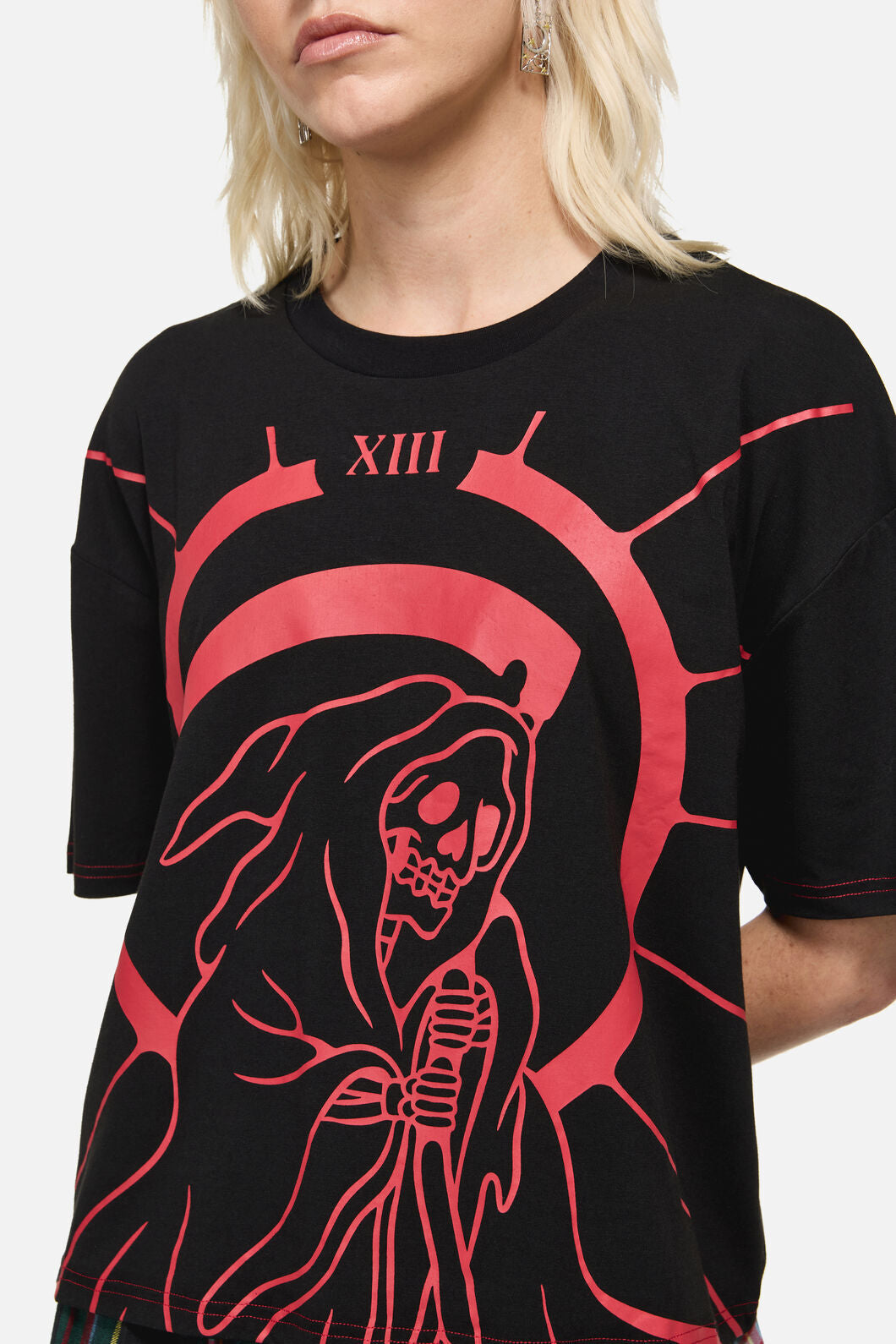 Dangerfield NZ - Reaper Oversized Goth Tee - black