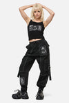 Dangerfield NZ - Temperance Goth Cargo Pant - black