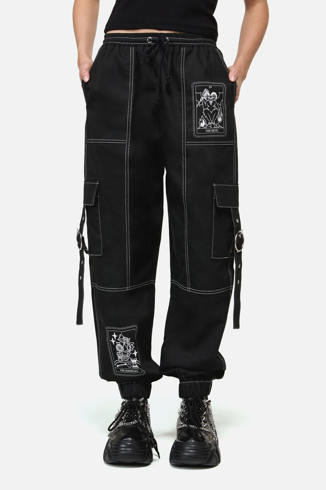 Dangerfield NZ - Temperance Goth Cargo Pant - black