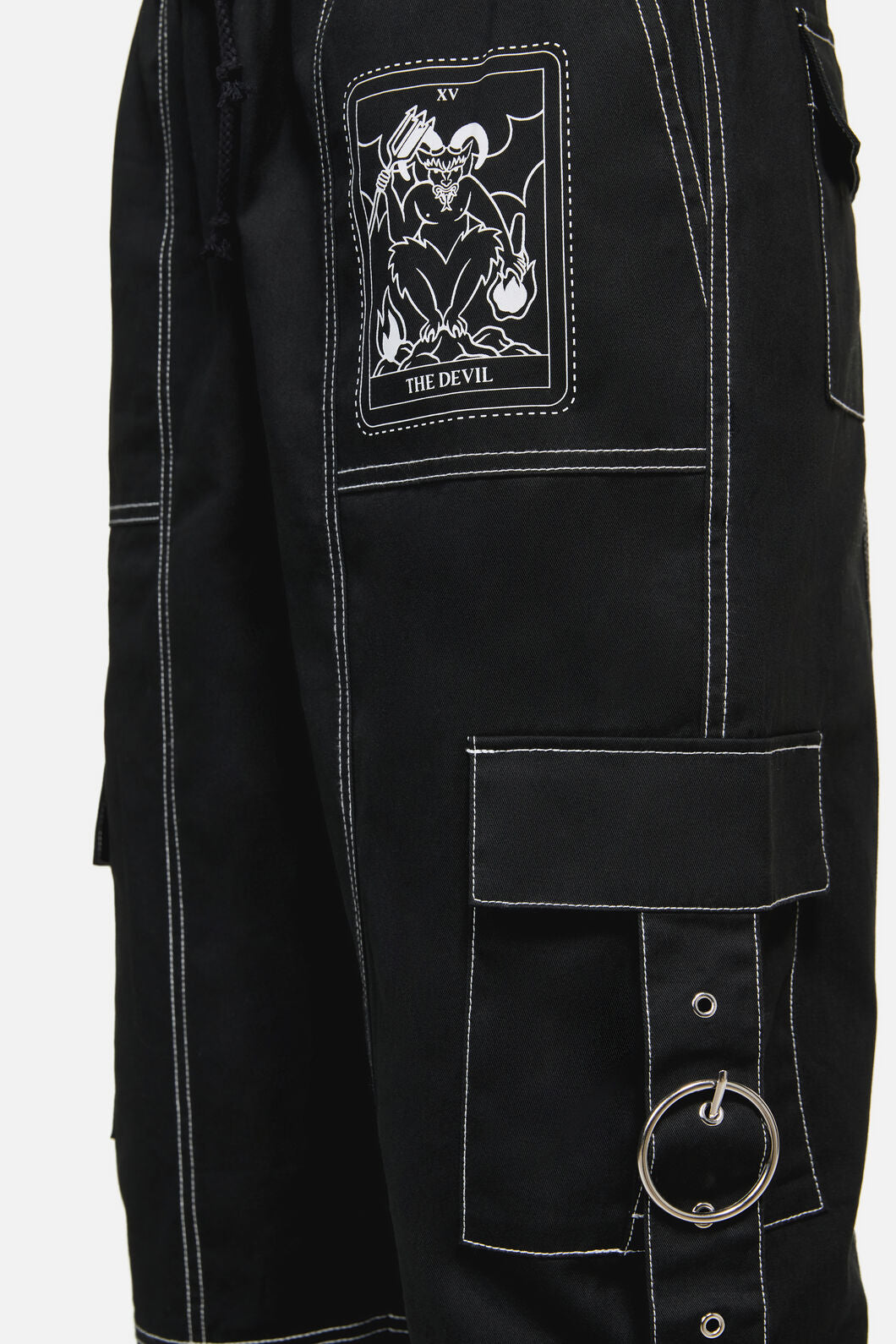 Dangerfield NZ - Temperance Goth Cargo Pant - black