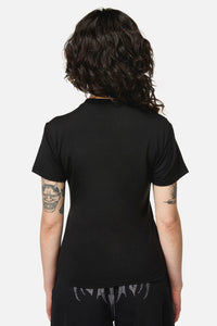 Dangerfield NZ - Rawr Punk Stitch Tee - black