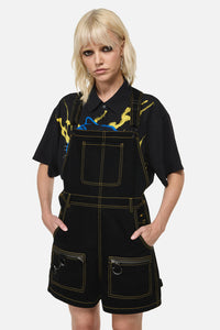 Dangerfield NZ - Electric Punk Trim Overall - black