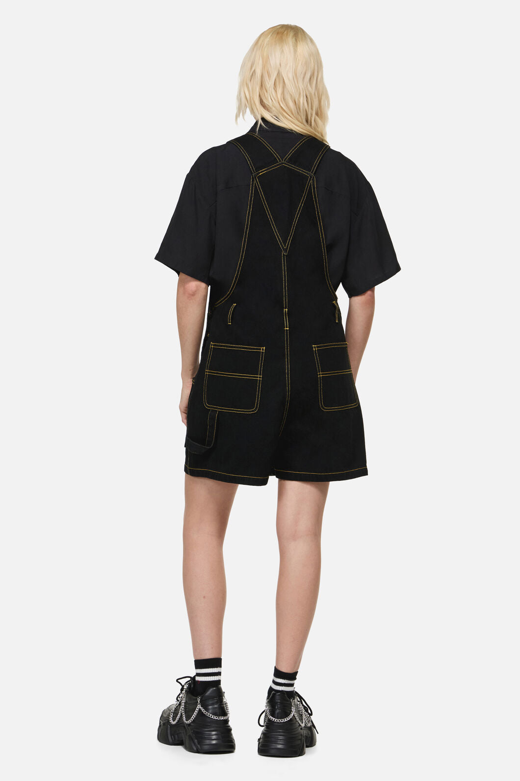 Dangerfield NZ - Electric Punk Trim Overall - black