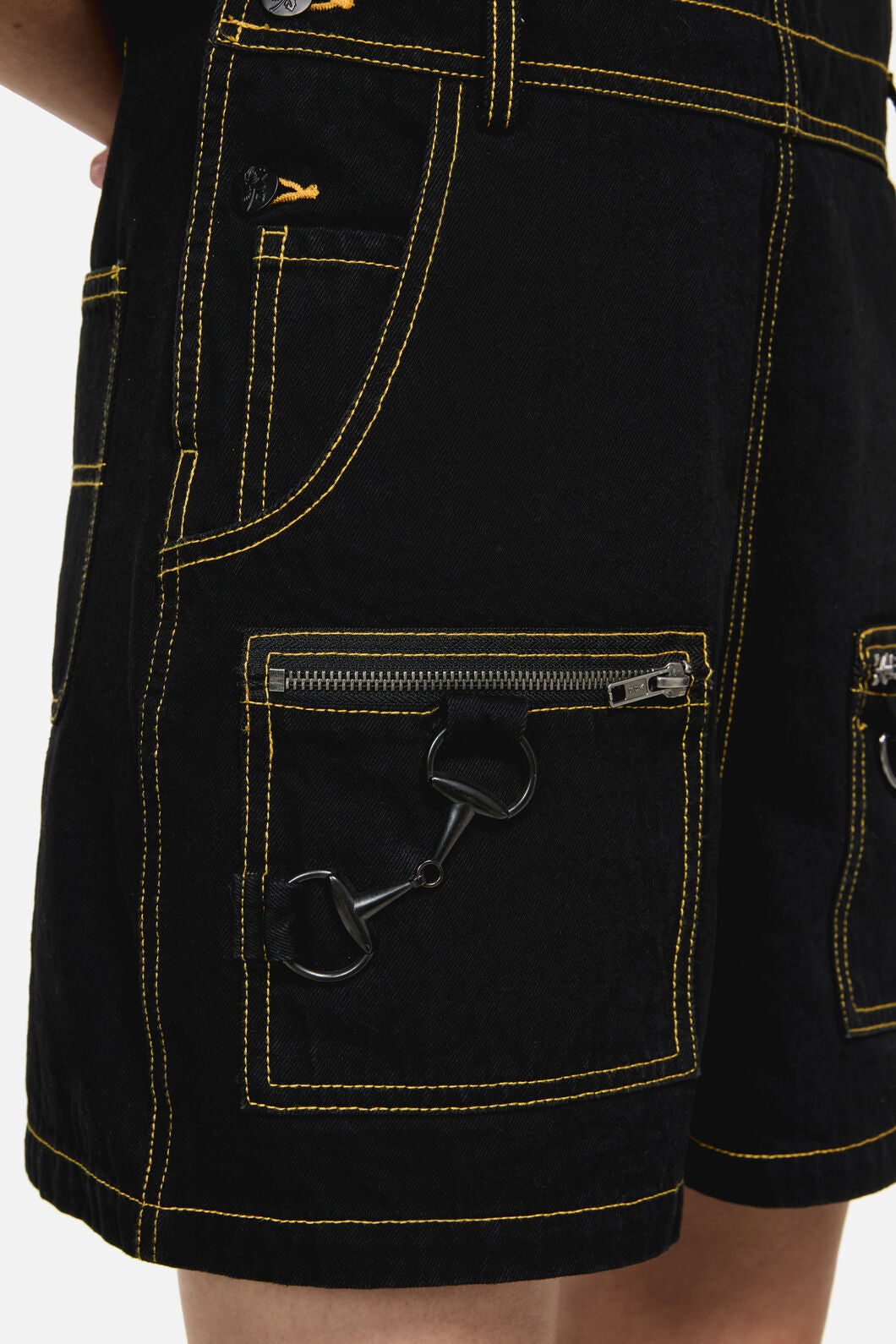 Dangerfield NZ - Electric Punk Trim Overall - black