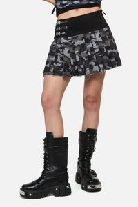 Dangerfield NZ - Disruptive Camo Skort - grey-black