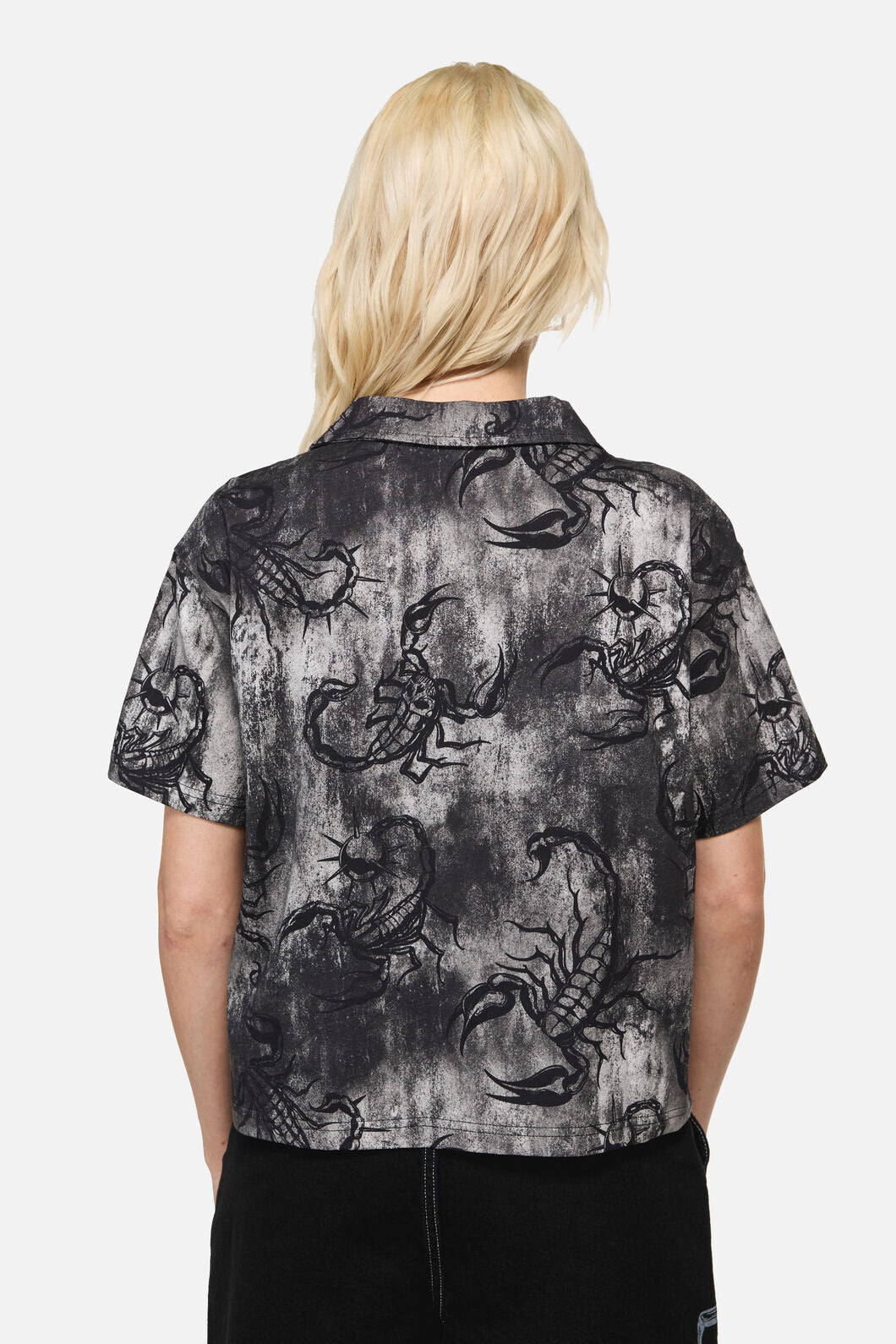 Dangerfield NZ - Scorpius Print Shirt - grey