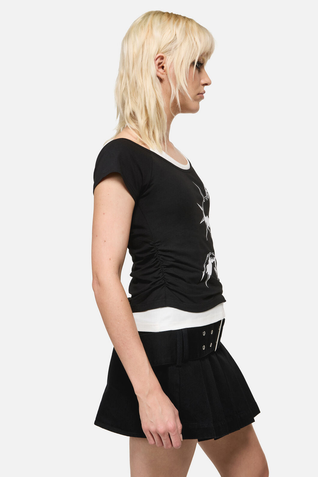 Dangerfield NZ - Dread Tie Up Tee - black