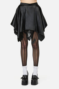 Dangerfield NZ - Pond Lace Goth Skort - black