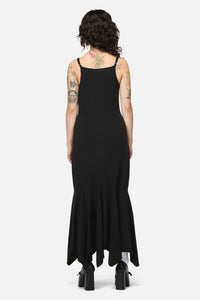 Dangerfield NZ - Naiad Goth Maxi Dress - black