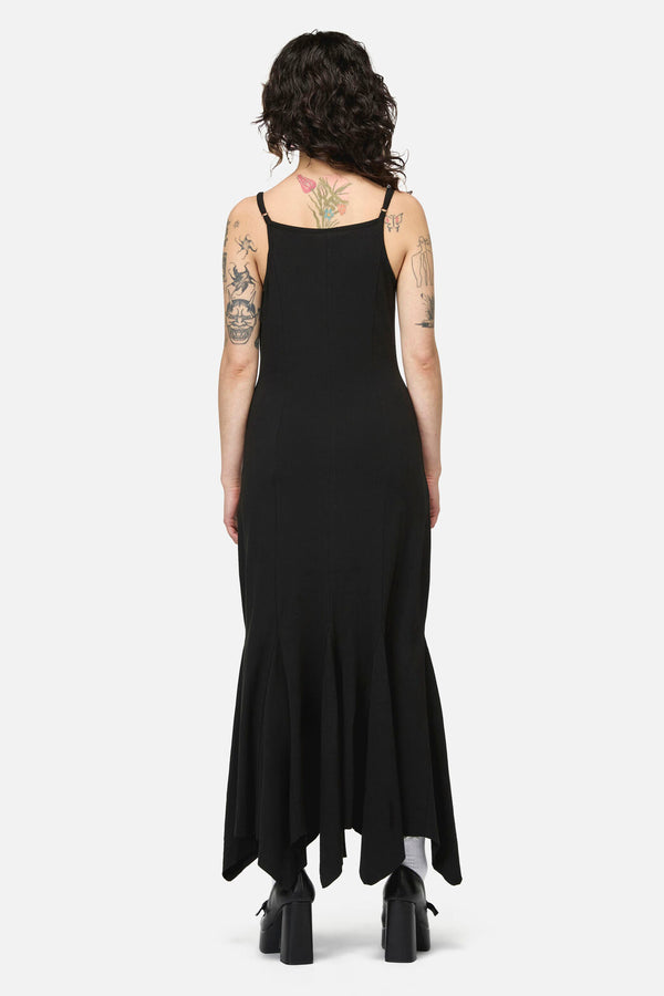 Dangerfield NZ - Naiad Goth Maxi Dress - black