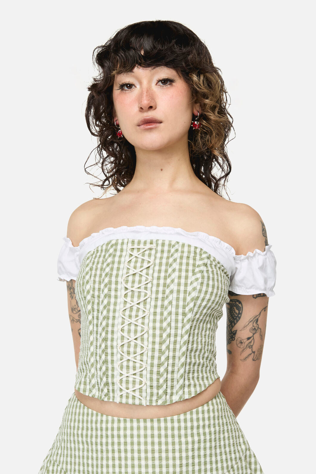 Ladybug Cottagecore Corset Top – Dangerfield NZ
