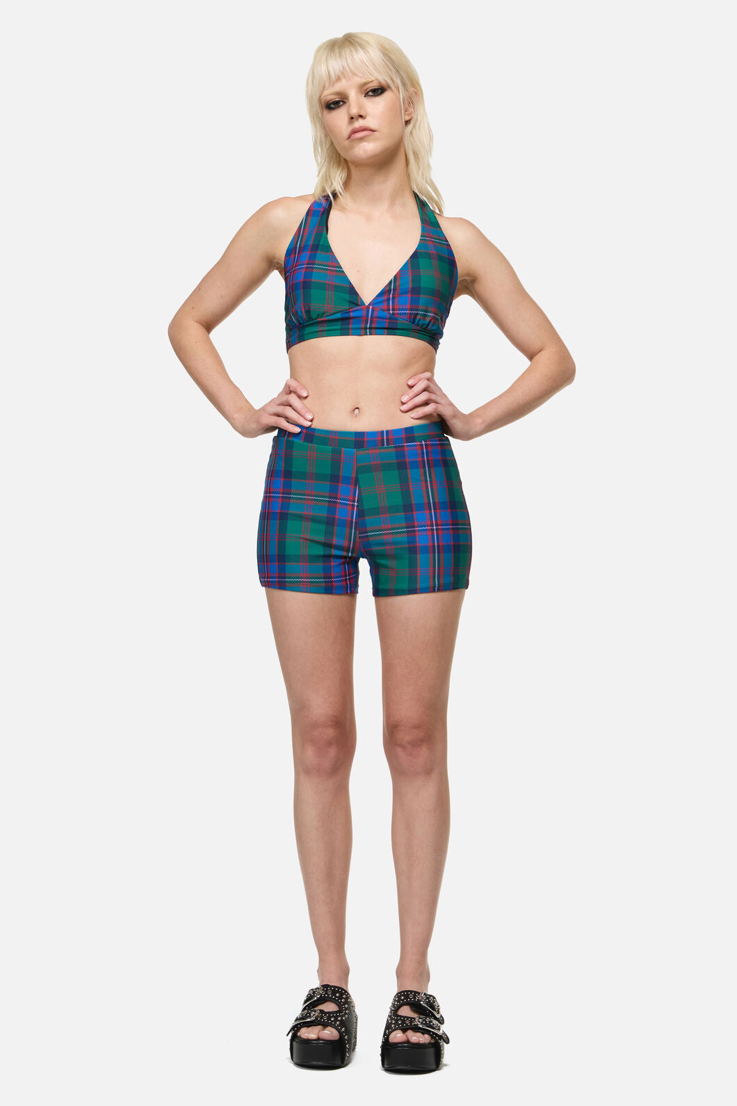 Dangerfield NZ - Diablo Tartan Bikni Top - multi