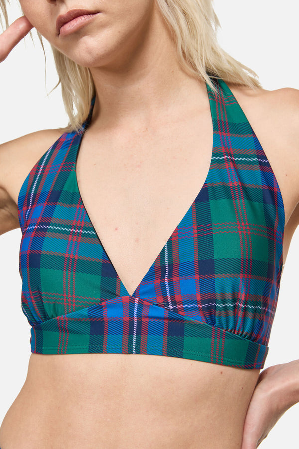 Dangerfield NZ - Diablo Tartan Bikni Top - multi