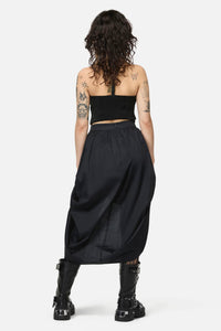 Dangerfield NZ - Sinister Goth Maxi Skirt - black