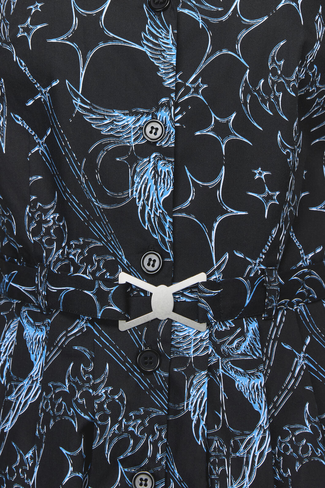 Dangerfield NZ - Heathen Goth Mini Dress - black