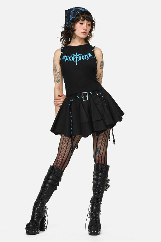 Dangerfield NZ - Divination Goth Tank - black