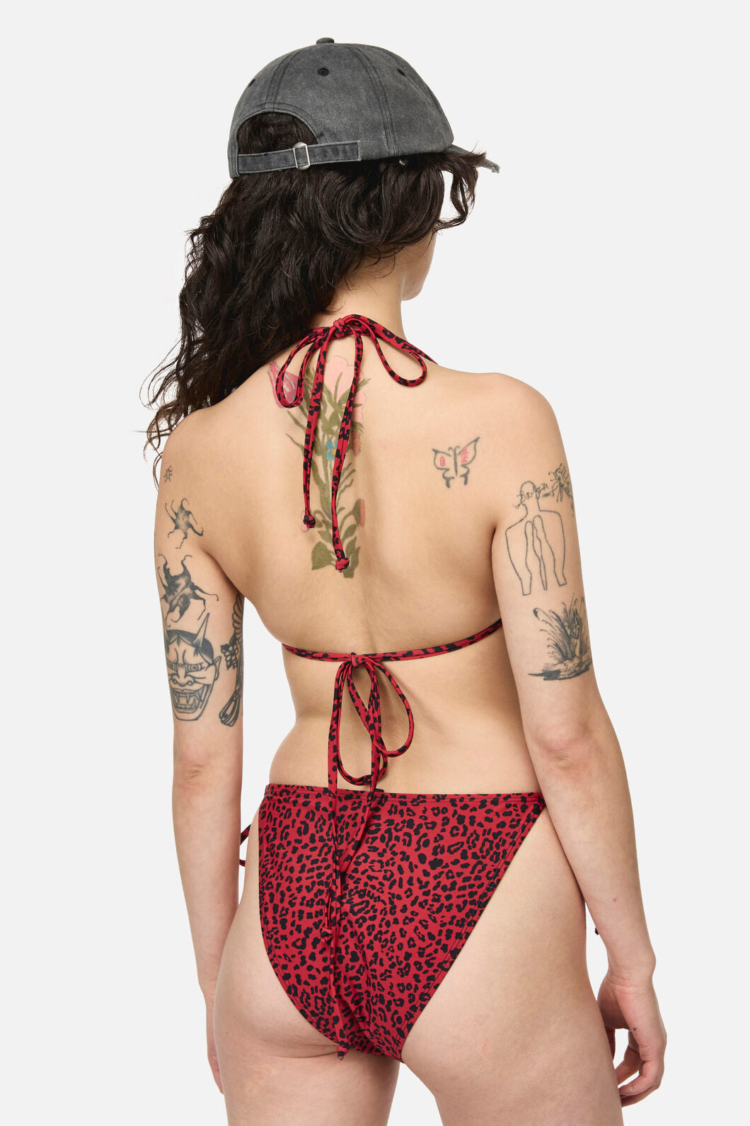 Dangerfield NZ - Moggy Goth Bikini Top  - red