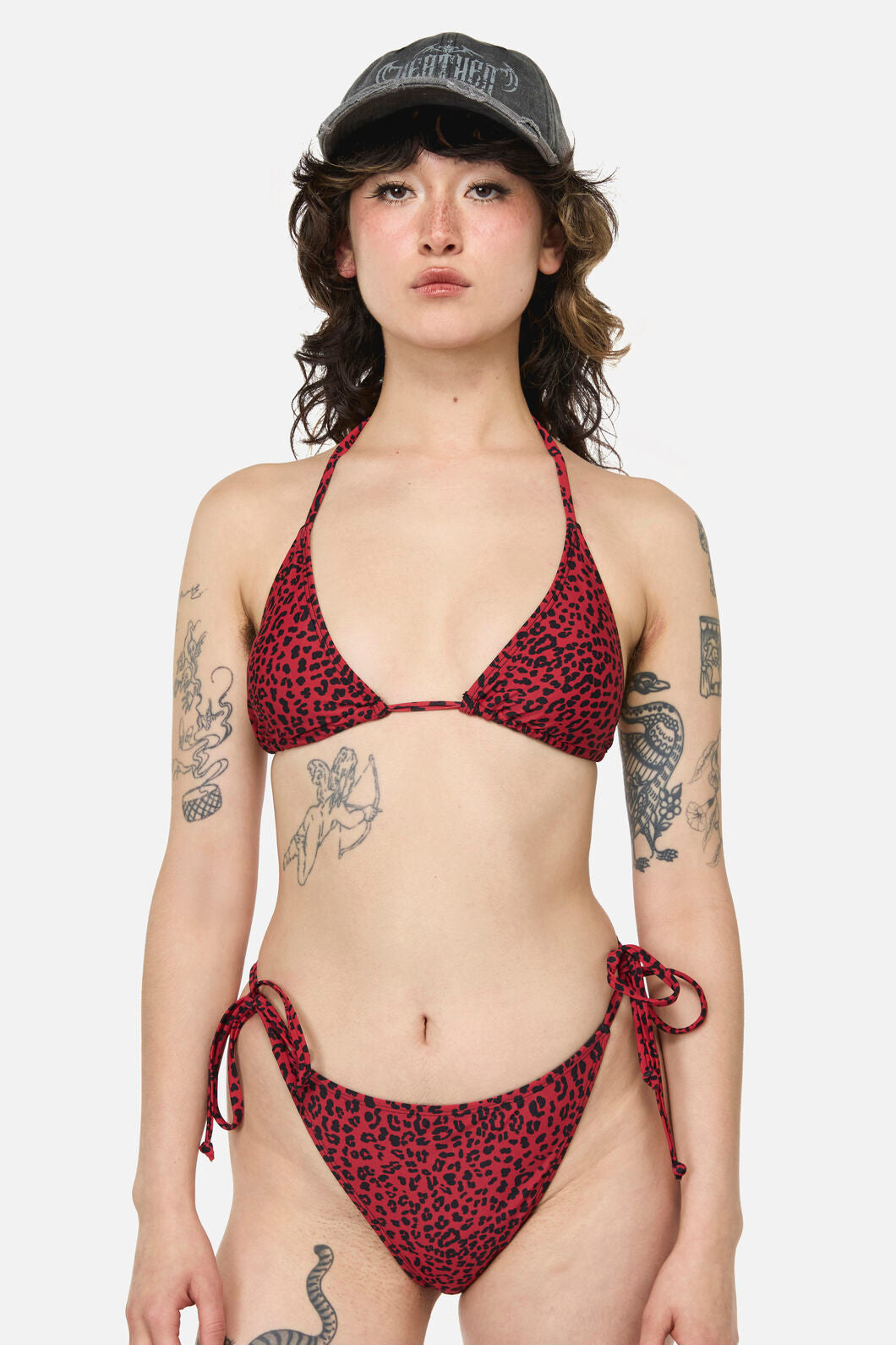 Dangerfield NZ - Moggy Goth Bikini Bottom - red