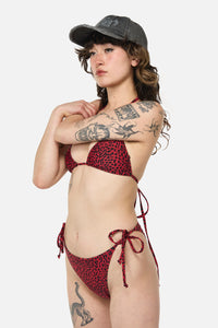 Dangerfield NZ - Moggy Goth Bikini Bottom - red
