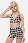 Dangerfield NZ - Sweet Home Bikini Top  - black-white